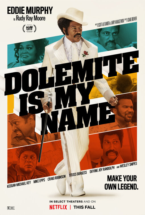1000 piece jigsaw puzzle for the movie poster: Dolemite Is My Name (2019)