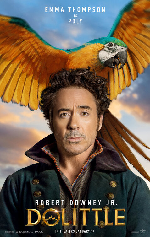 1000 piece jigsaw puzzle for the movie poster: Dolittle (2020) ver8
