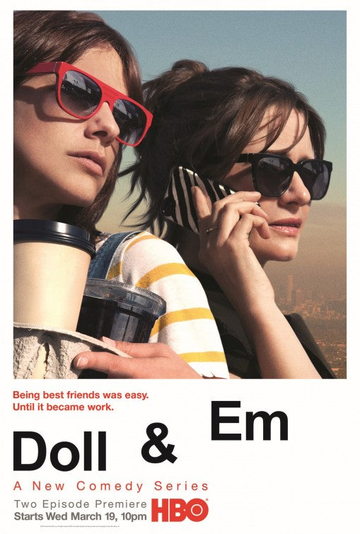 1000 piece jigsaw puzzle for tv poster: Doll & Em
