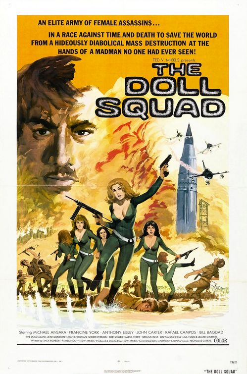 the movie poster: The Doll Squad (1973)