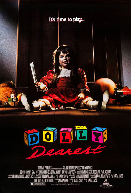 1000 piece jigsaw puzzle for the movie poster: Dolly Dearest (1991)