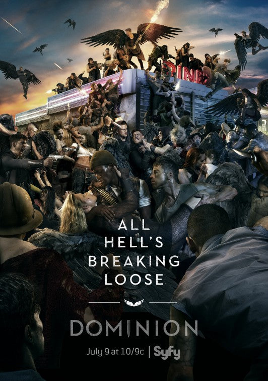 1000 piece jigsaw puzzle for tv poster: Dominion, ver9