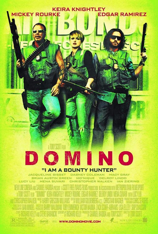 the movie poster: Domino (2005)
