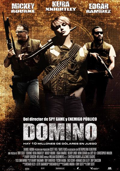 the movie poster: Domino (2005) ver3