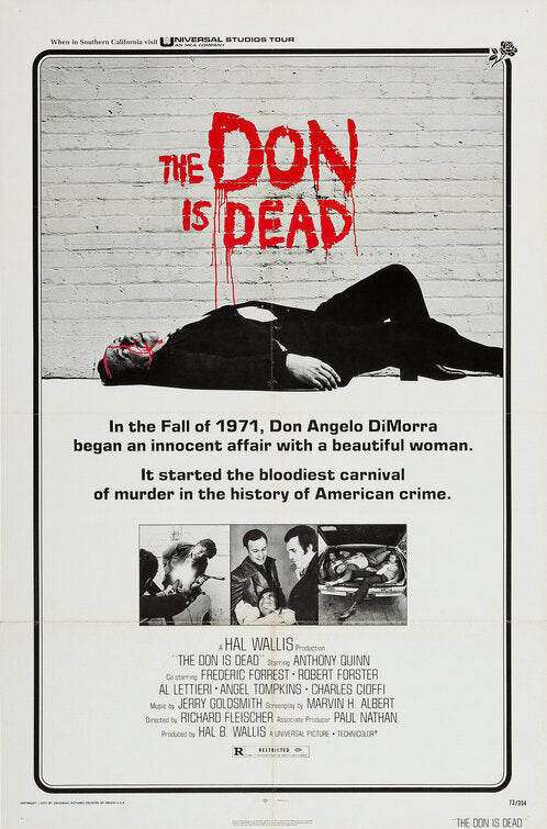 the movie poster: The Don Is Dead (1973)