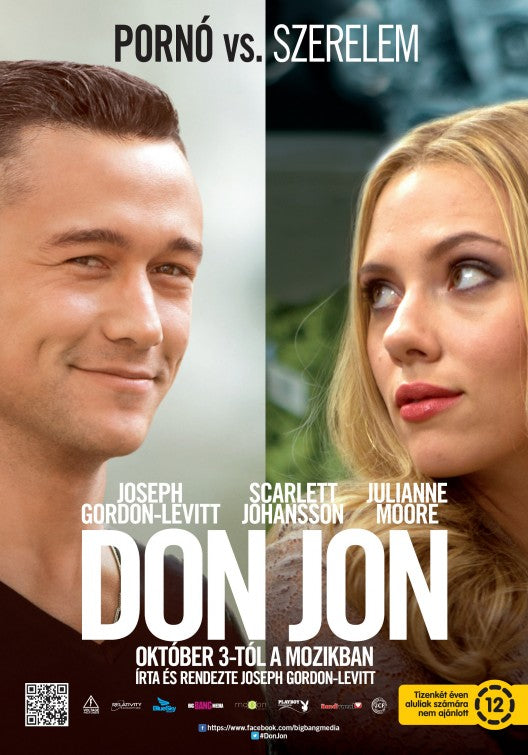 1000 piece jigsaw puzzle for the movie poster: Don Jon (2013) ver9