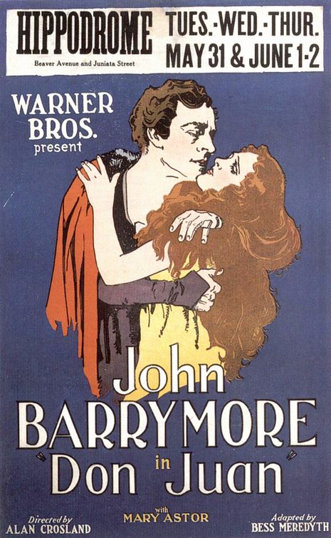 the movie poster: Don Juan (1926)