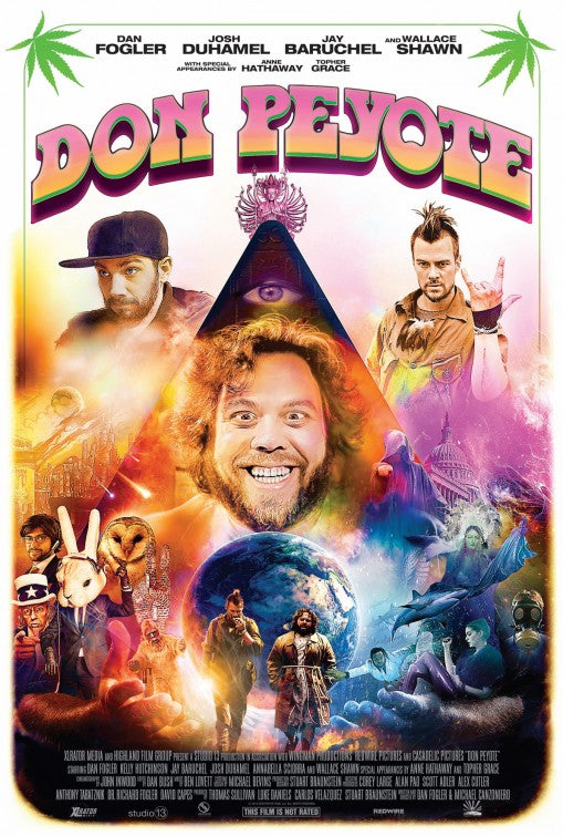 1000 piece jigsaw puzzle for the movie poster: Don Peyote (2014)