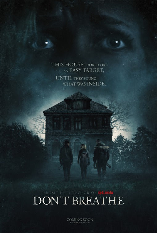 1000 piece jigsaw puzzle for the movie poster: Don't Breathe (2016) ver2