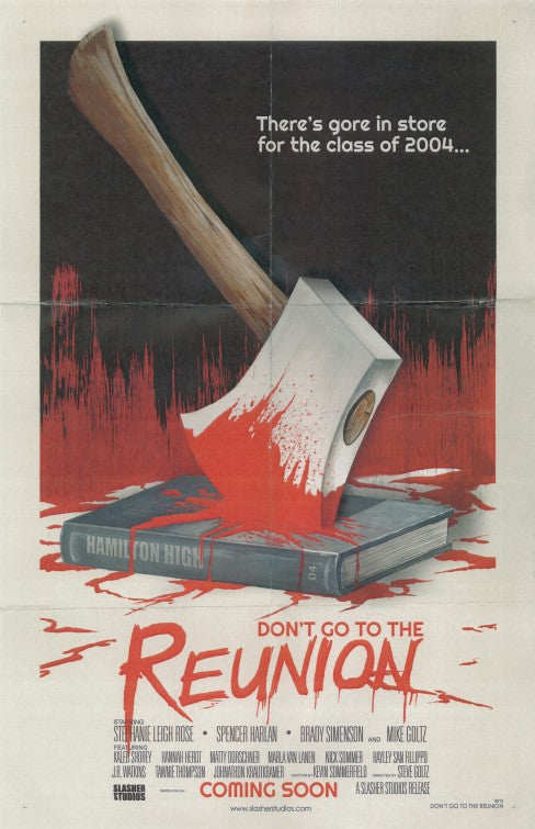 1000 piece jigsaw puzzle for the movie poster: Don't Go to the Reunion (2013)