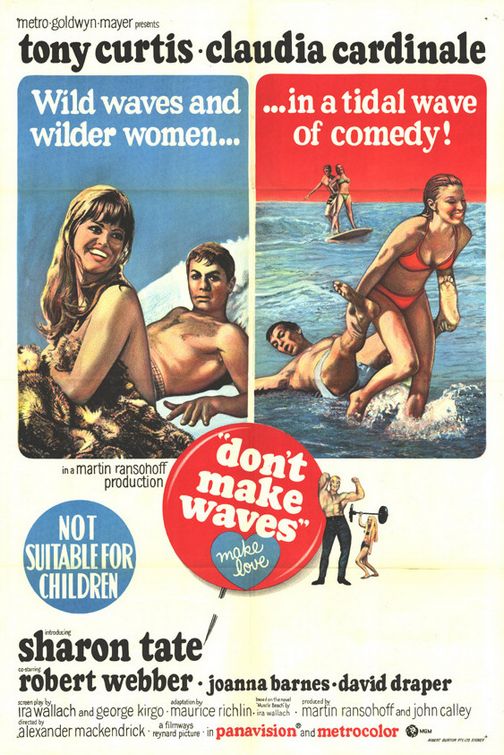 the movie poster: Don't Make Waves (1967) ver3