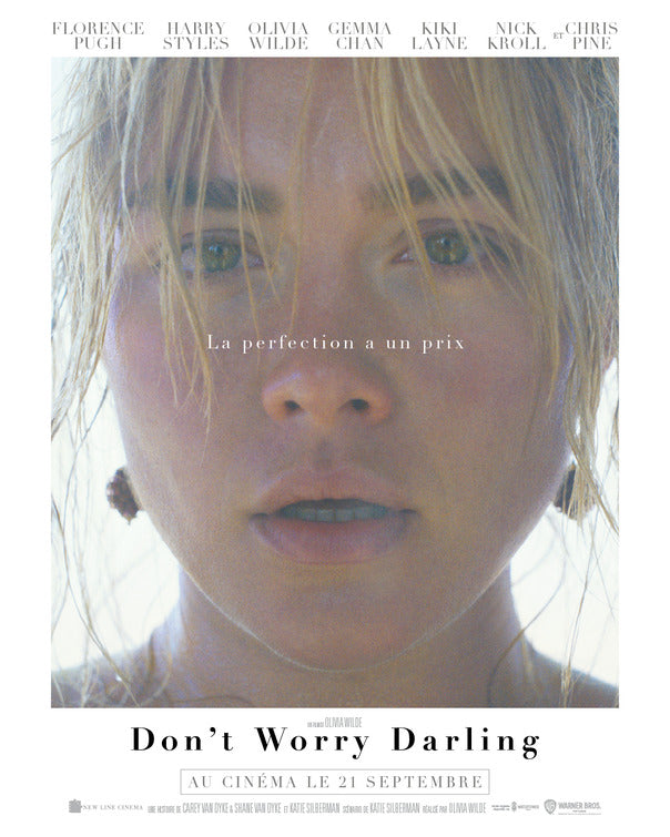1000 piece jigsaw puzzle for the movie poster: Don't Worry Darling (2022) ver3