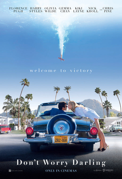 1000 piece jigsaw puzzle for the movie poster: Don't Worry Darling (2022) ver8