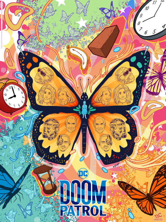 1000 piece jigsaw puzzle for tv poster: Doom Patrol, ver11