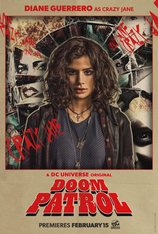 1000 piece jigsaw puzzle for tv poster: Doom Patrol, ver2