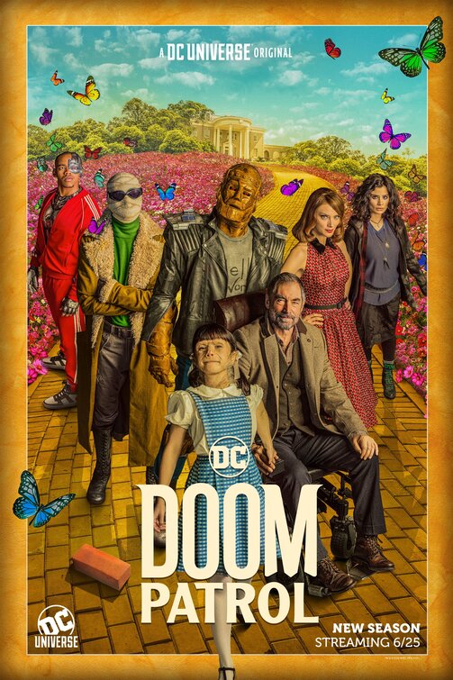 1000 piece jigsaw puzzle for tv poster: Doom Patrol, ver9