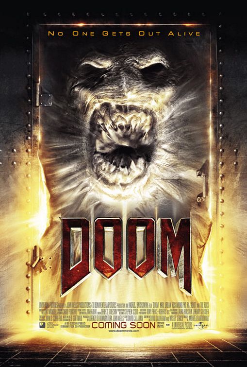 the movie poster: Doom (2005) ver2