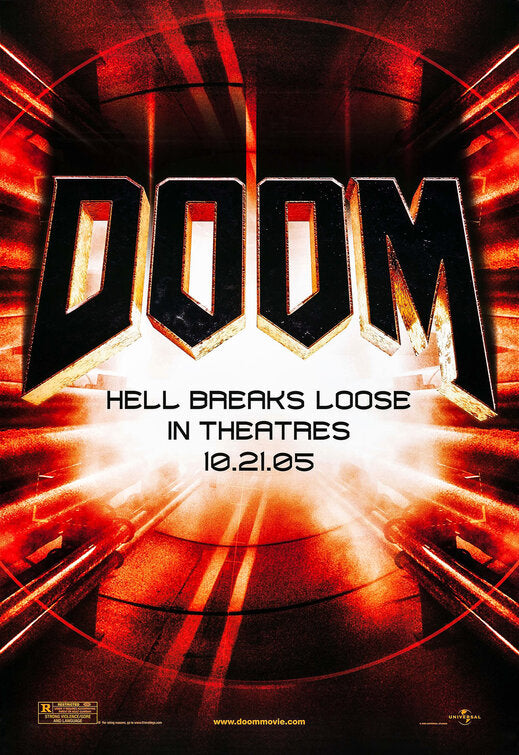 1000 piece jigsaw puzzle for the movie poster: Doom (2005) ver3
