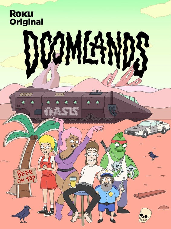 1000 piece jigsaw puzzle for tv poster: Doomlands