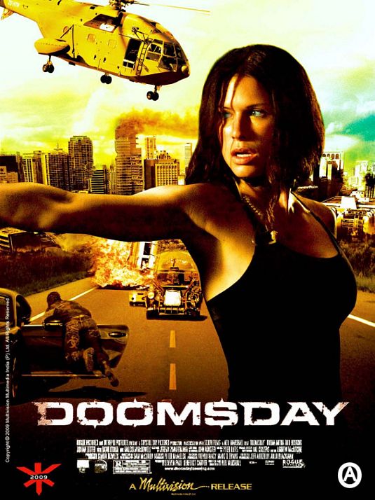 1000 piece jigsaw puzzle for the movie poster: Doomsday (2008) ver10
