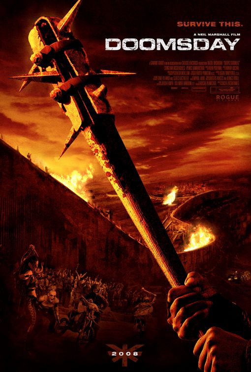 the movie poster: Doomsday (2008) ver8