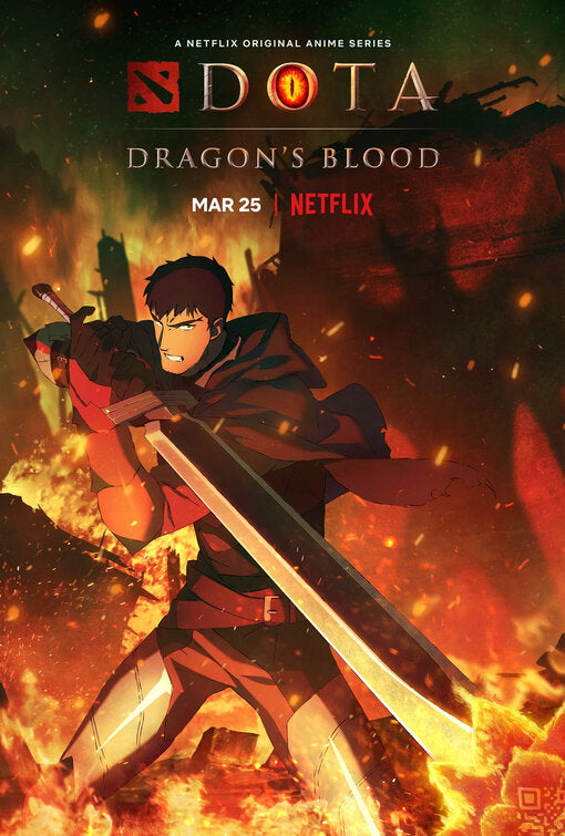 1000 piece jigsaw puzzle for tv poster: Dota: Dragon's Blood, ver2
