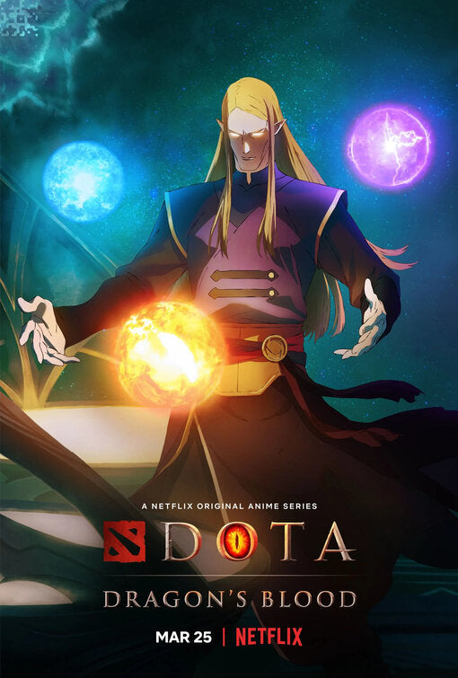 1000 piece jigsaw puzzle for tv poster: Dota: Dragon's Blood, ver3