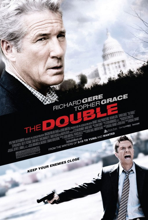 1000 piece jigsaw puzzle for the movie poster: The Double (2011)