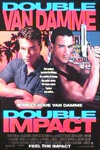 the movie poster: Double Impact (1991)