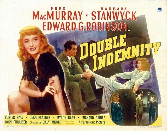 the movie poster: Double Indemnity (1944) ver2