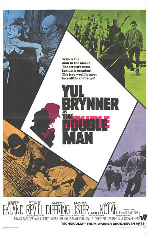 the movie poster: The Double Man (1967)