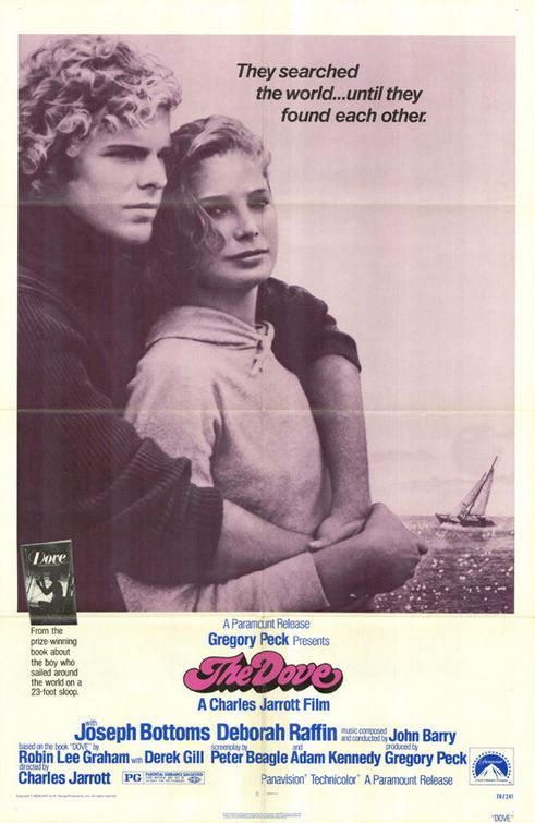 the movie poster: The Dove (1974)