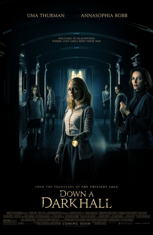 1000 piece jigsaw puzzle for the movie poster: Down a Dark Hall (2018)