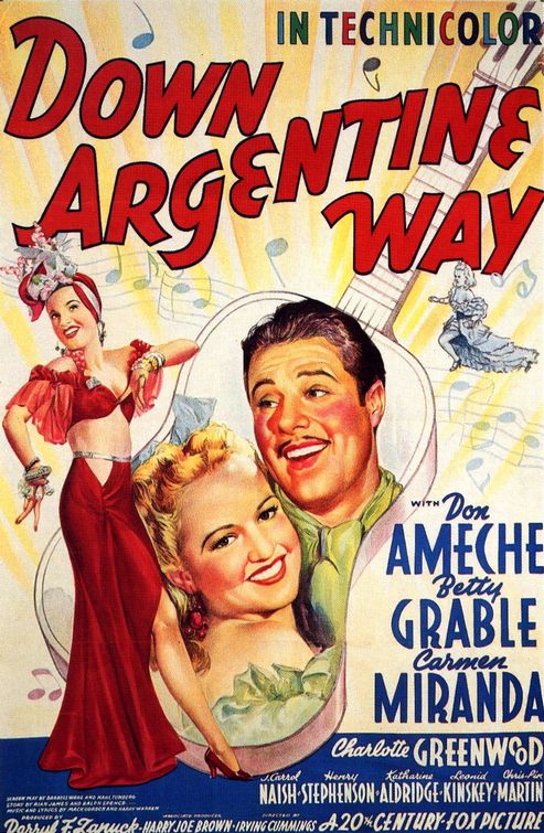 the movie poster: Down Argentine Way (1940)