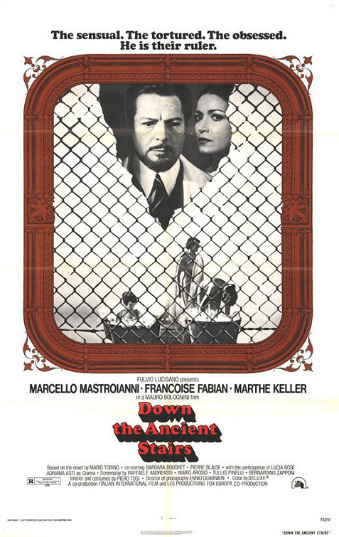 the movie poster: Down the Ancient Stairs (1975)