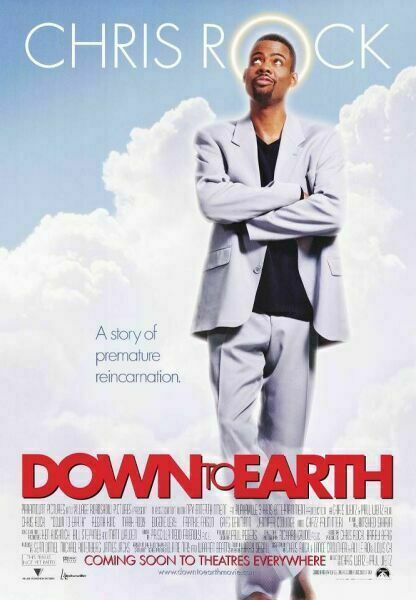 the movie poster: Down to Earth (2001)