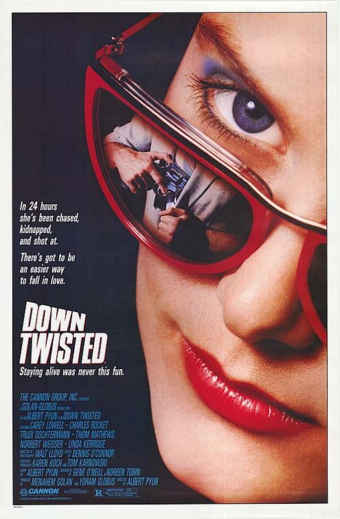 the movie poster: Down Twisted (1987)