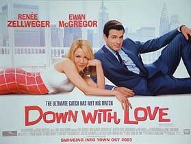 the movie poster: Down With Love (2003) ver3