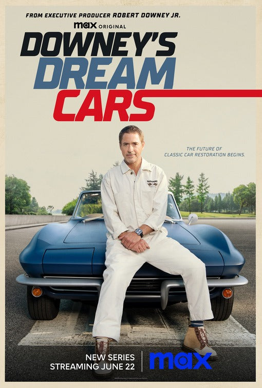 1000 piece jigsaw puzzle for tv poster: Downey's Dream Cars