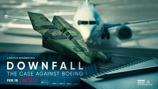 1000 piece jigsaw puzzle for the movie poster: Downfall: The Case Against Boeing (2022)