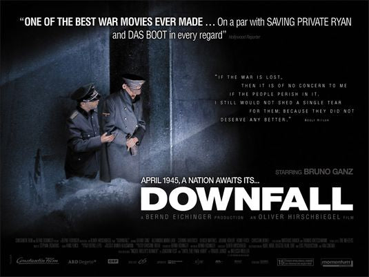 the movie poster: Downfall (2004) ver2