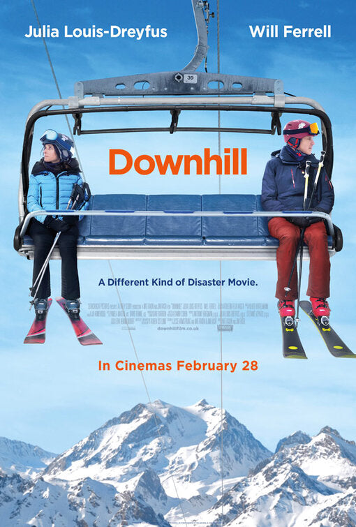 1000 piece jigsaw puzzle for the movie poster: Downhill (2020) ver2