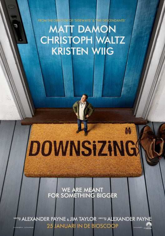 1000 piece jigsaw puzzle for the movie poster: Downsizing (2017) ver3