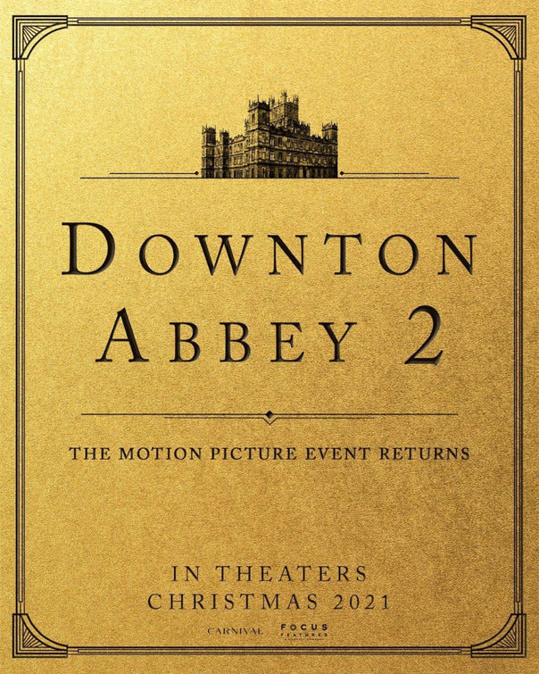 1000 piece jigsaw puzzle for the movie poster: Downton Abbey: A New Era (2022)