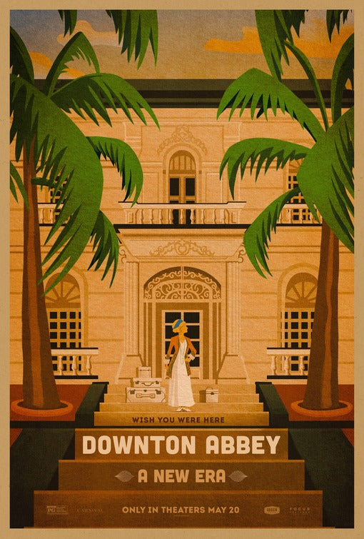 1000 piece jigsaw puzzle for the movie poster: Downton Abbey: A New Era (2022) ver32