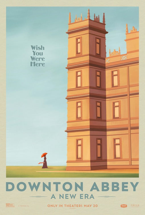 1000 piece jigsaw puzzle for the movie poster: Downton Abbey: A New Era (2022) ver33