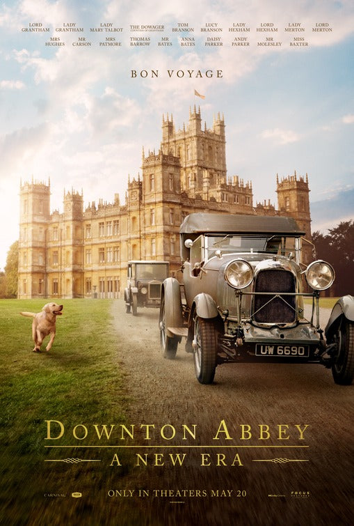 1000 piece jigsaw puzzle for the movie poster: Downton Abbey: A New Era (2022) ver9