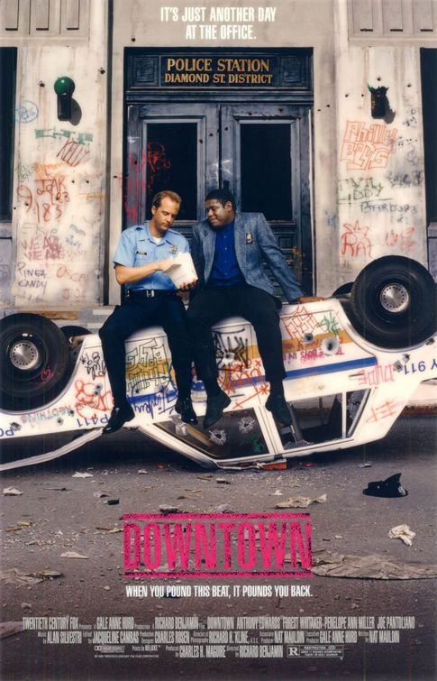 the movie poster: Downtown (1990)