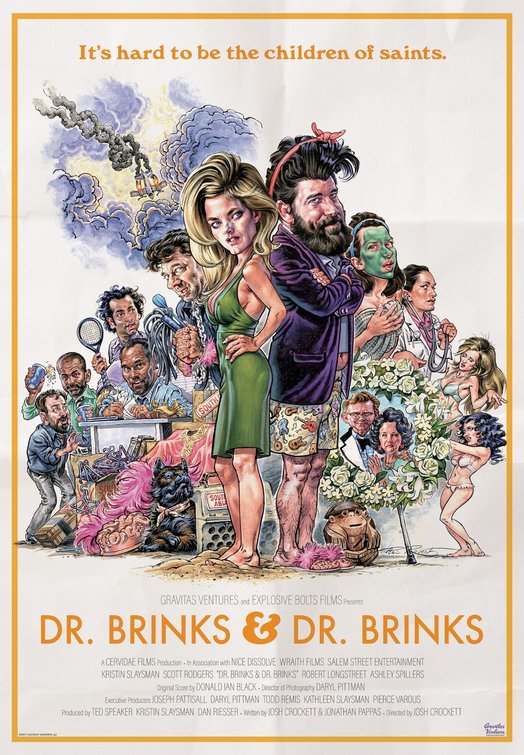 1000 piece jigsaw puzzle for the movie poster: Dr. Brinks & Dr. Brinks (2018)