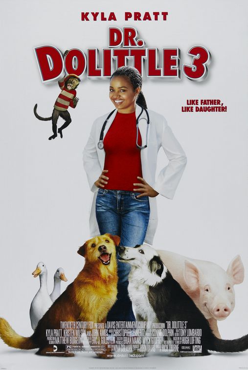the movie poster: Dr. Dolittle 3 (2006)
